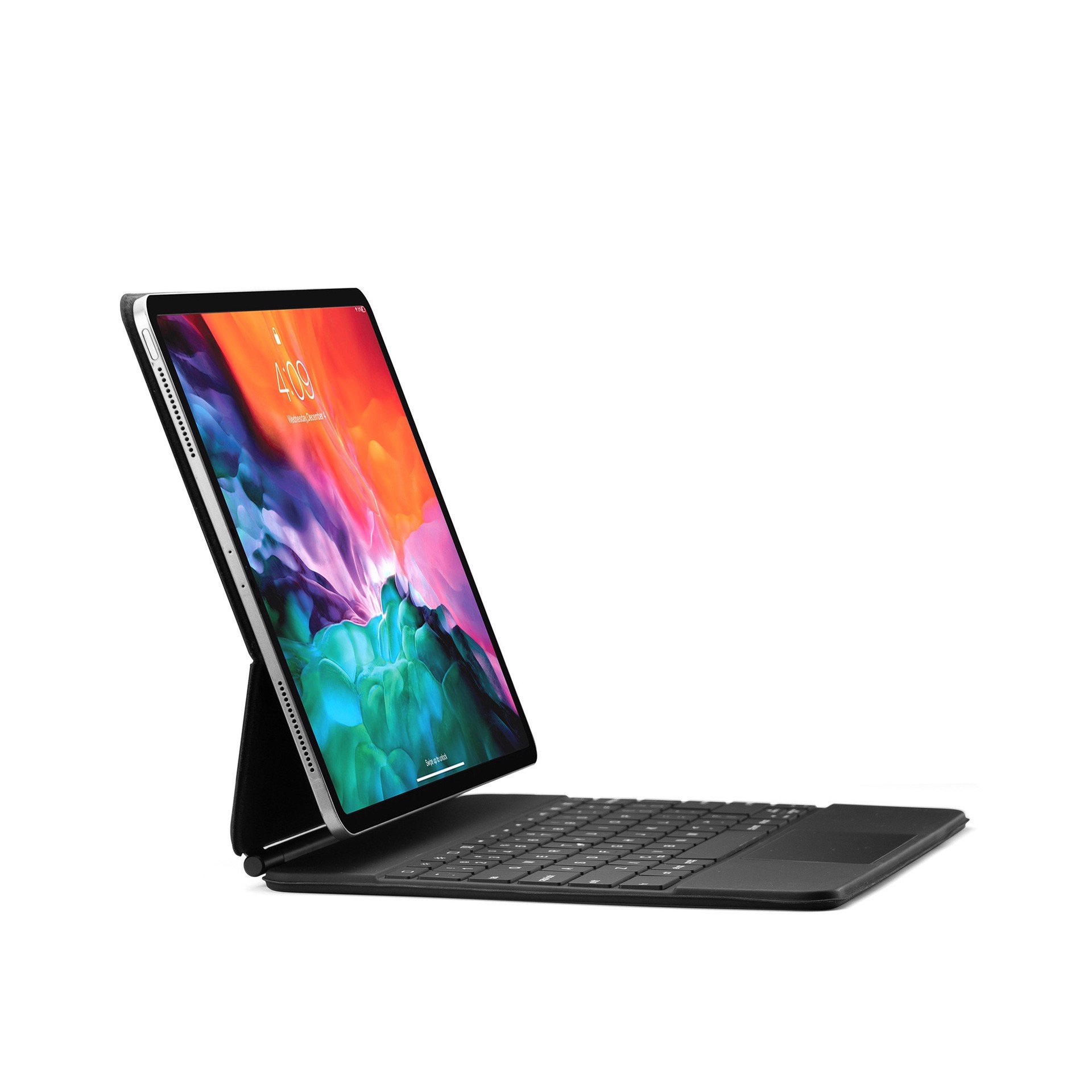 Bao Da Bàn Phím Wiwu Magic Keyboard Dành Cho Ipad, Ốp Lưng Hít Nam Châm Kèm Bàn Phím - Hàng Chính Hãng