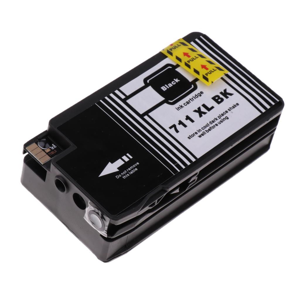 Ink Cartridges 711XL Replacement for  Designjet T120 24-in ePrinter Black