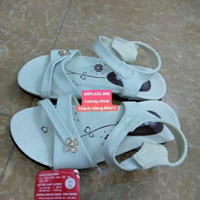 Sandal bitas bé gái SOB240 Trắng