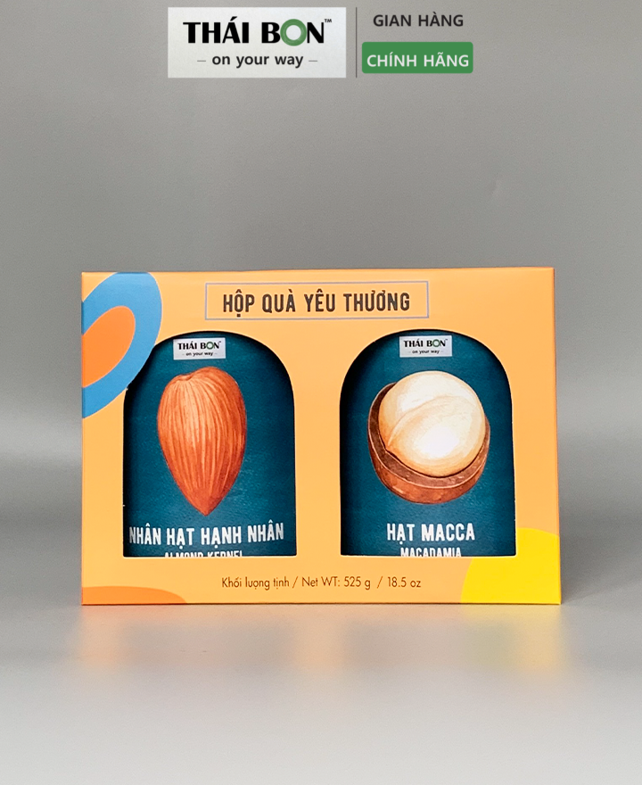 Hộp quà Yêu thương - Hạt dinh dưỡng Thái Bon