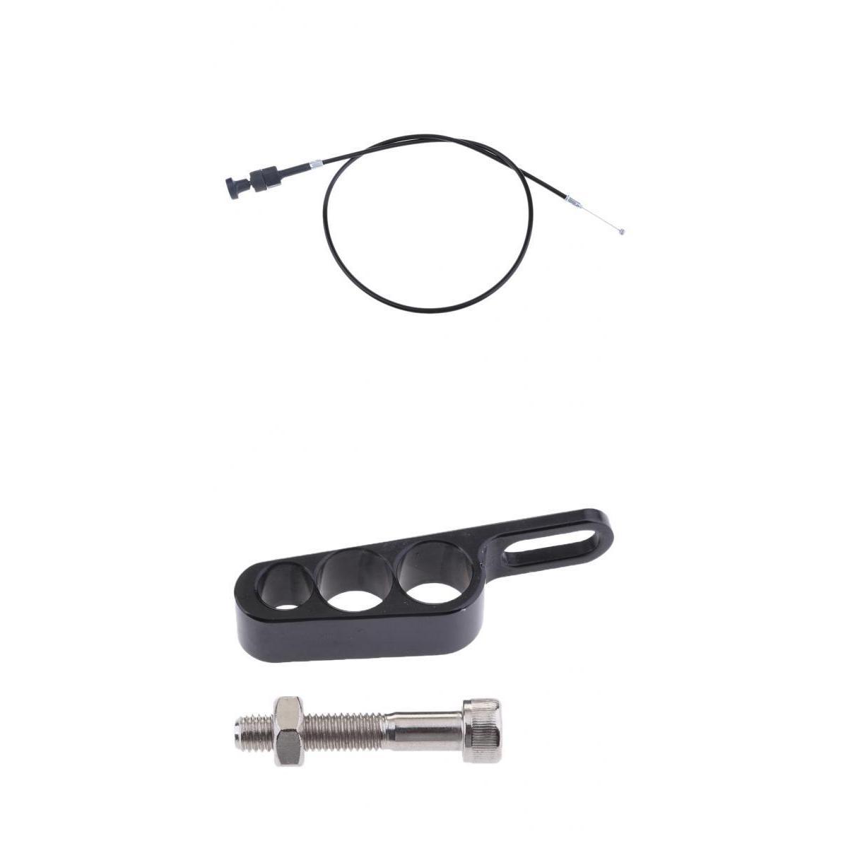 Choke Throttle Cable For Honda CB400 CL450+Universal Throttle Cable Clamp