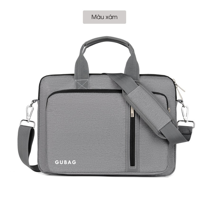 Cặp đựng laptop công sở cho nam, có dây đeo chéo tiện lợi, cặp văn phòng cao cấp, đựng máy tính 13 inch, 14 inch, 15,6 inch