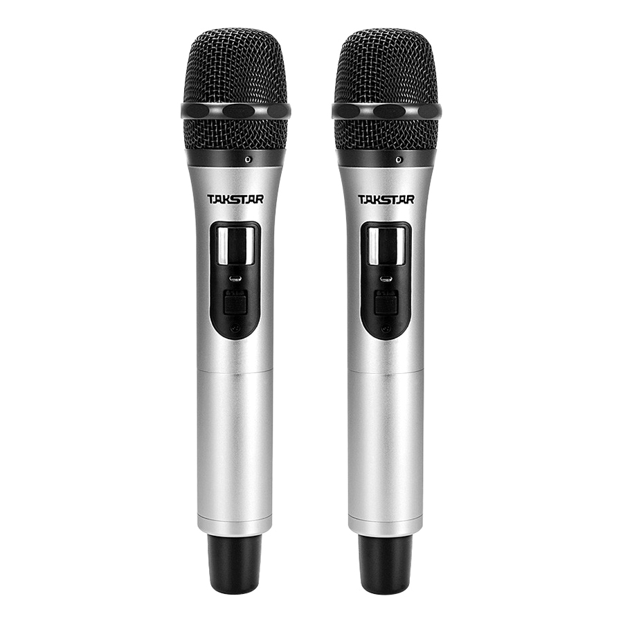 Micro Không Dây Cho Phòng Hát Karaoke Takstar X6 UHF  - Hàng Chính Hãng