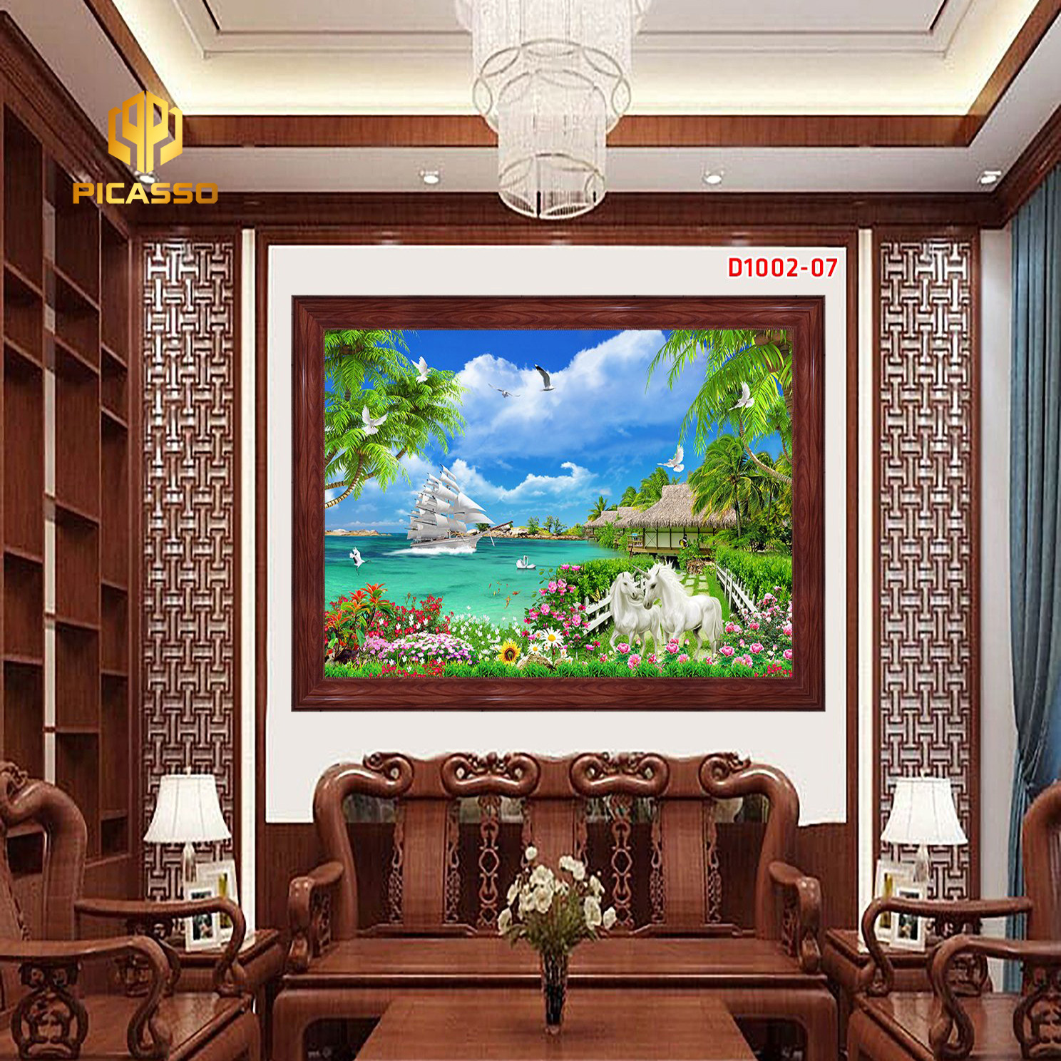 Tranh Kính Cường Lực D10