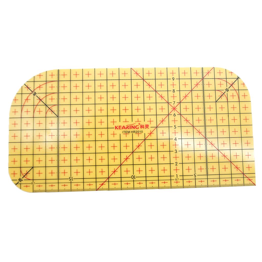 5x Hot Ironing Ruler Fabric Clothes Making Knitting Measuring Marking Tools