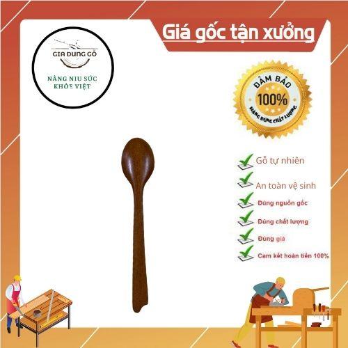 Thìa gỗ ăn cơm trẻ em cao cấp hàng xuất Hàn - Đồ Dùng Nhà Bếp