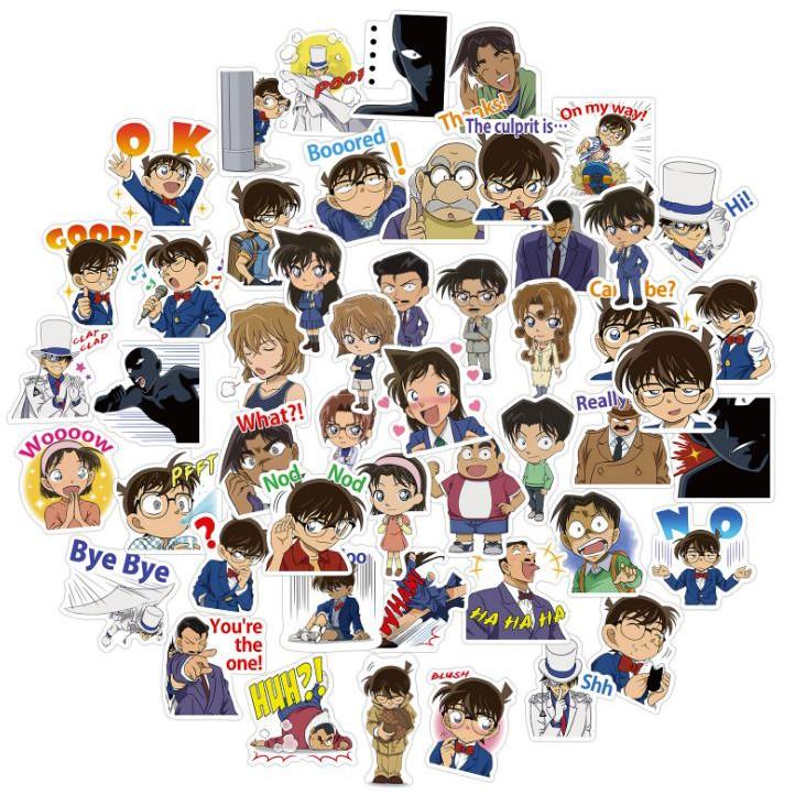 Sticker dán cao cấp CONAN Cực COOL ms#172