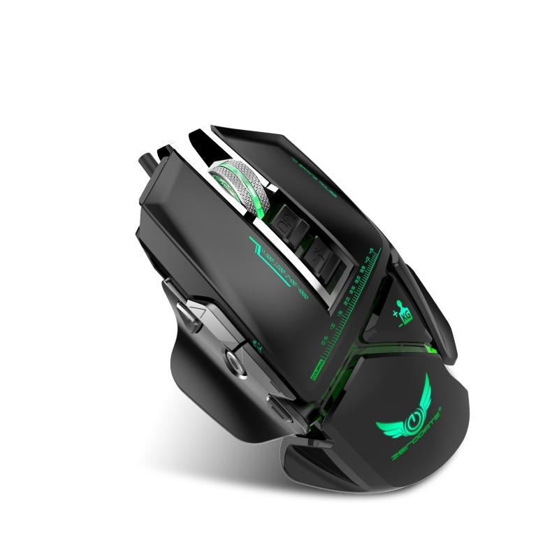 Chuột cơ gaming led RGB 3200DPI - X400B mechanical Gaming mouse 11 Key