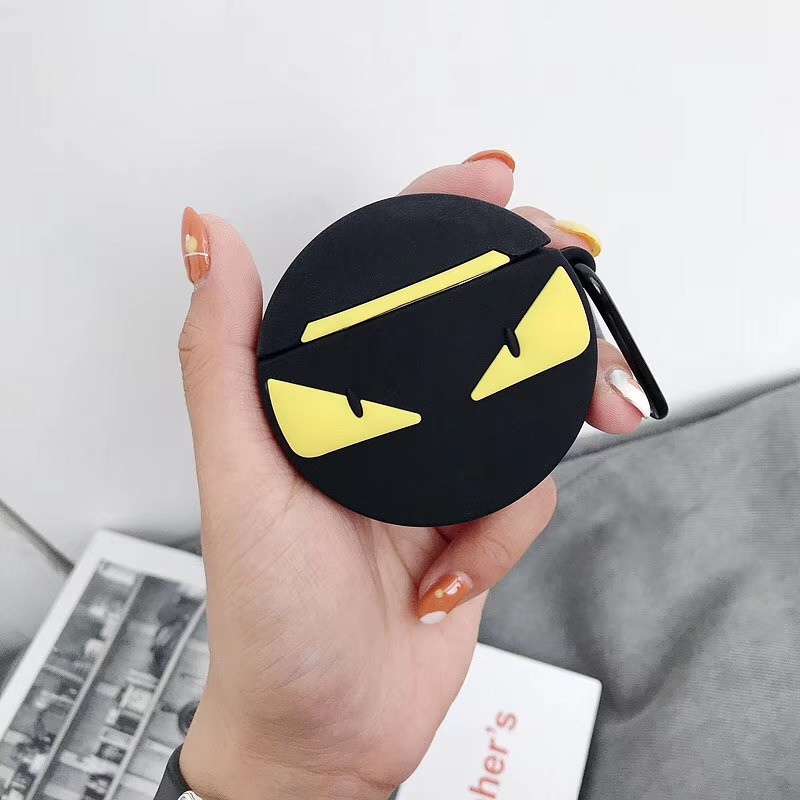 Airpods case, ốp bảo vệ dành cho Airpods 1/2 - Vòng tròn mắt mèo