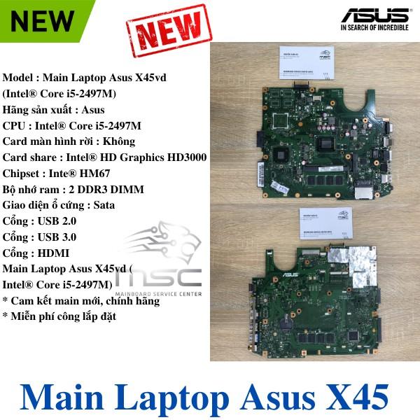 Main Laptop Asus X45vd (Intel Core i5-2497M)