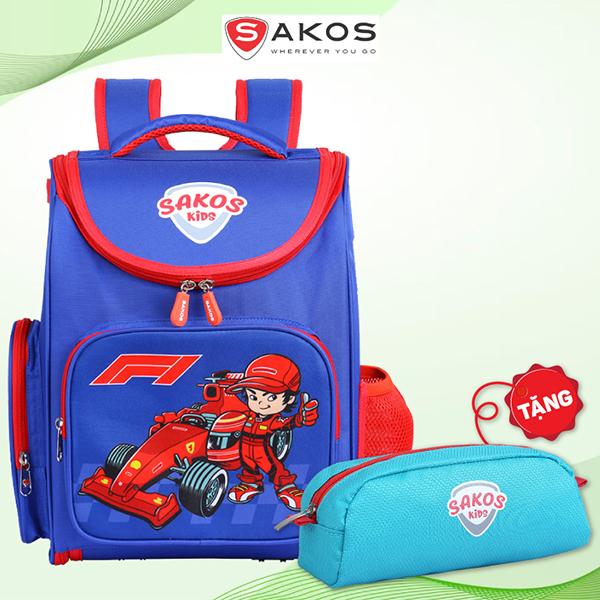 Ba Lô Tiểu Học Bé Trai Kid Diverti - Sakos SBO012FF - Formula F1