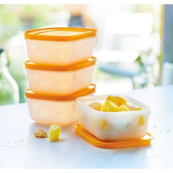 Hộp Trữ Đông Freezermate Gen II 450ml Tupperware, Hộp Trữ Đông Nhựa Dẻo Không Bể Vỡ