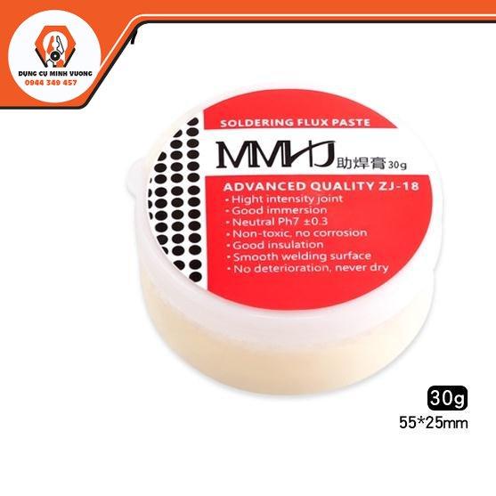 Mỡ Hàn thiếc hỗ trợ hàn mạch _ Mỡ hàn trung tính không dầu MMHJ cao cấp 30g