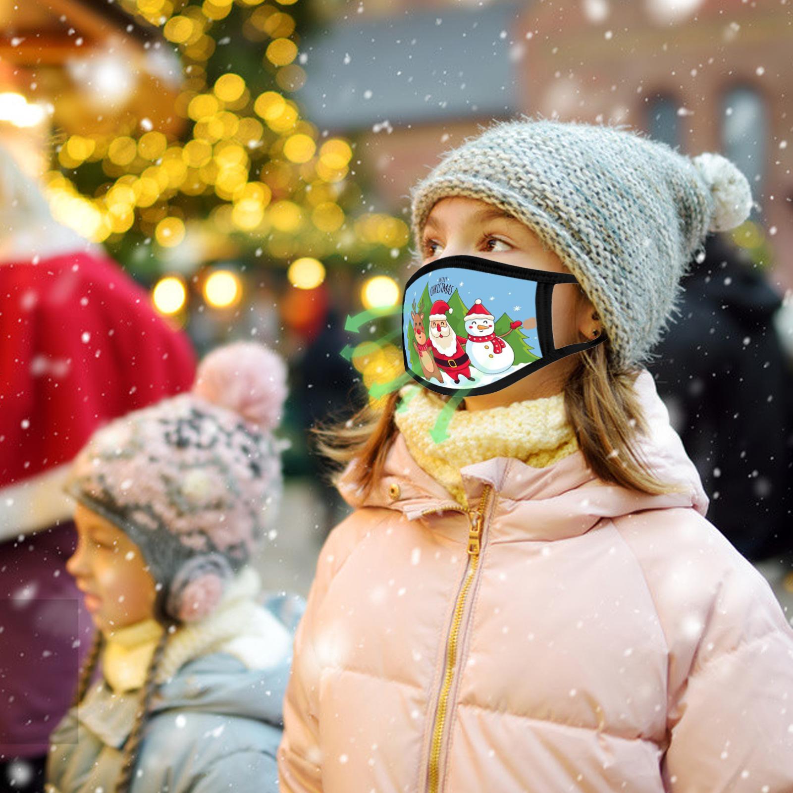 Khẩu Trang Giáng Sinh Cho Trẻ Em