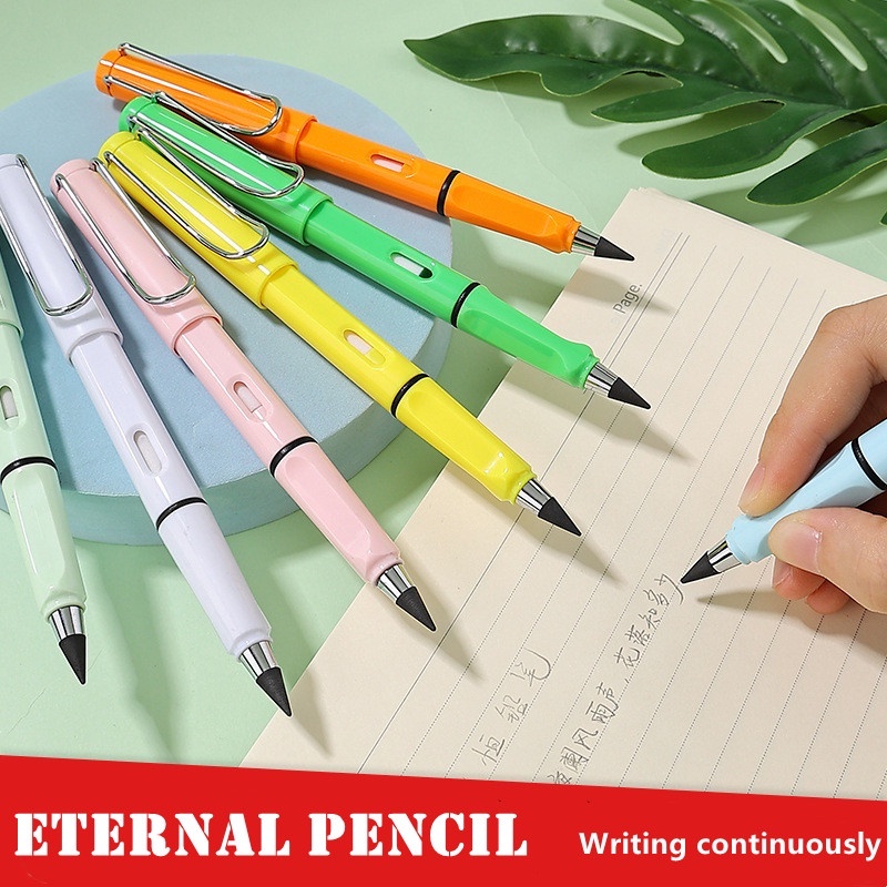 Bút chì vĩnh cửu công nghệ cao siêu bền đẹp nét bút mịn có kèm tẩy trong bút