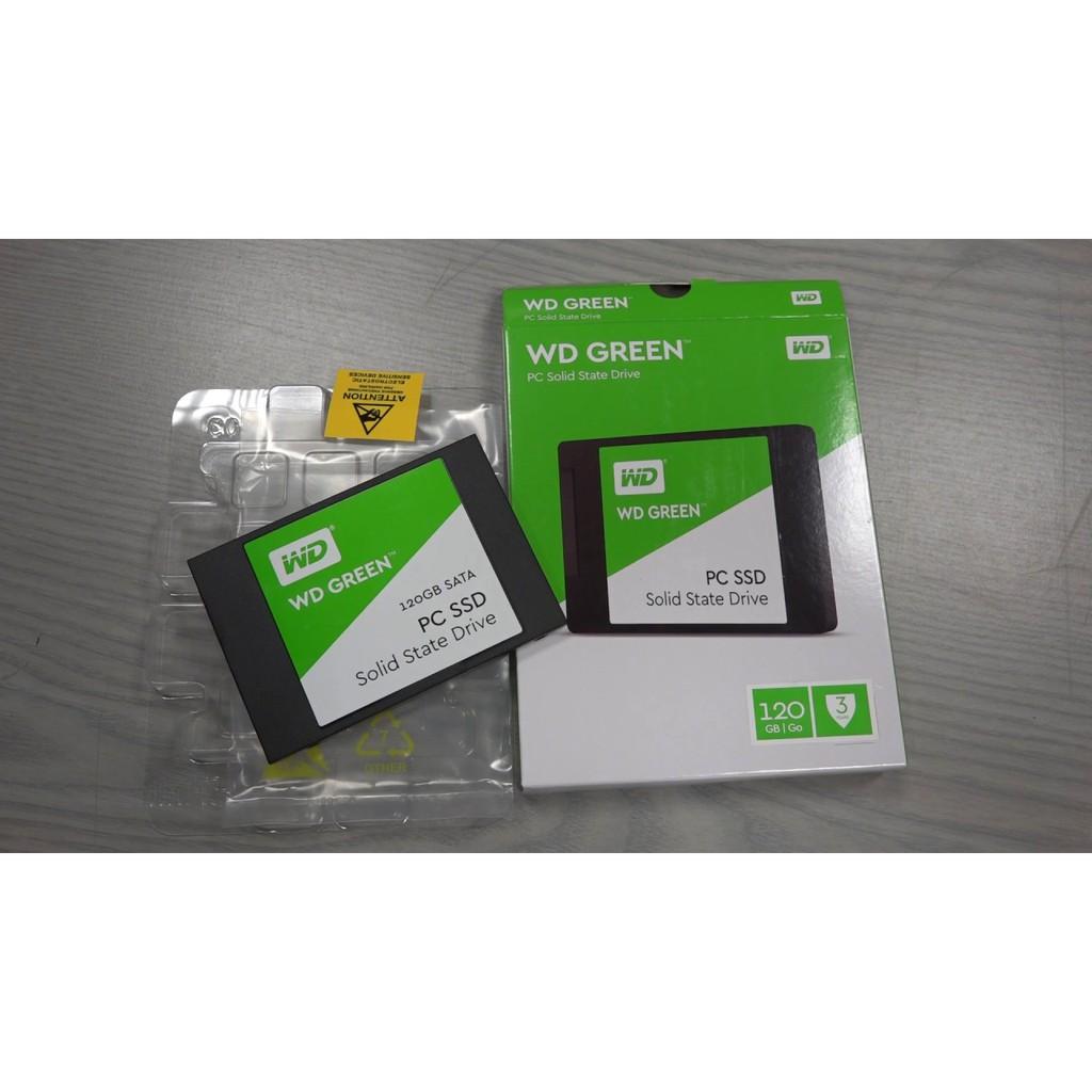 SSD 120G Green, cực mát, cực bền cho Laptop