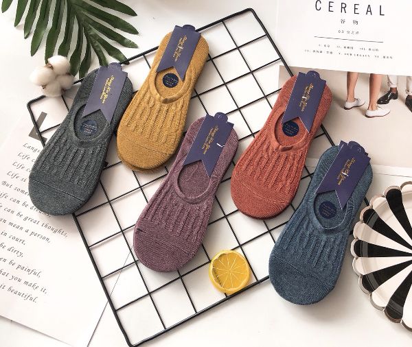 Set 5 Tất Hài Nữ Gân Tăm - TGHN
