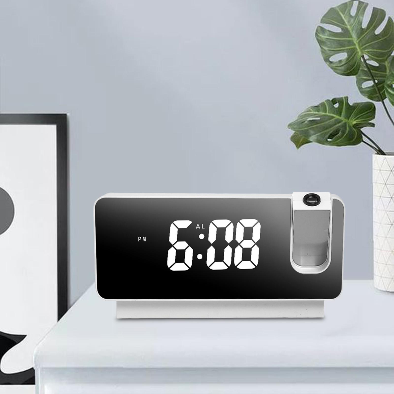 Alarm Clock Quiet Rotatable for NightStand Children Bedroom
