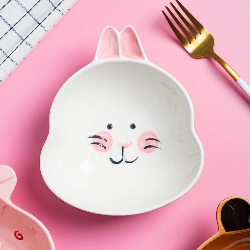 BÁT SỨ️ BÁT ĂN DẶM️BÁT CHO BÉ️ THỎ, HEO, GẤU