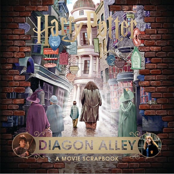 Harry Potter: Diagon Alley (A Movie Scrapbook ) (Hardback) Hẻm Xéo (Cánh cửa mở ra thế giới phép thuật) (English Book)