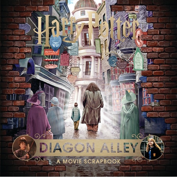 Harry Potter: Diagon Alley (A Movie Scrapbook ) (Hardback) Hẻm Xéo (Cánh cửa mở ra thế giới phép thuật) (English Book)