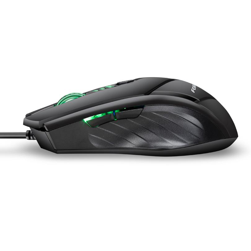 Im Lặng Mờ Công Thái Học 2400 DPI Điều Chỉnh USB 6D Quang Có Dây Máy Tính Chơi Game Chuột Cho Máy Tính PC Laptop Cho Dota 2