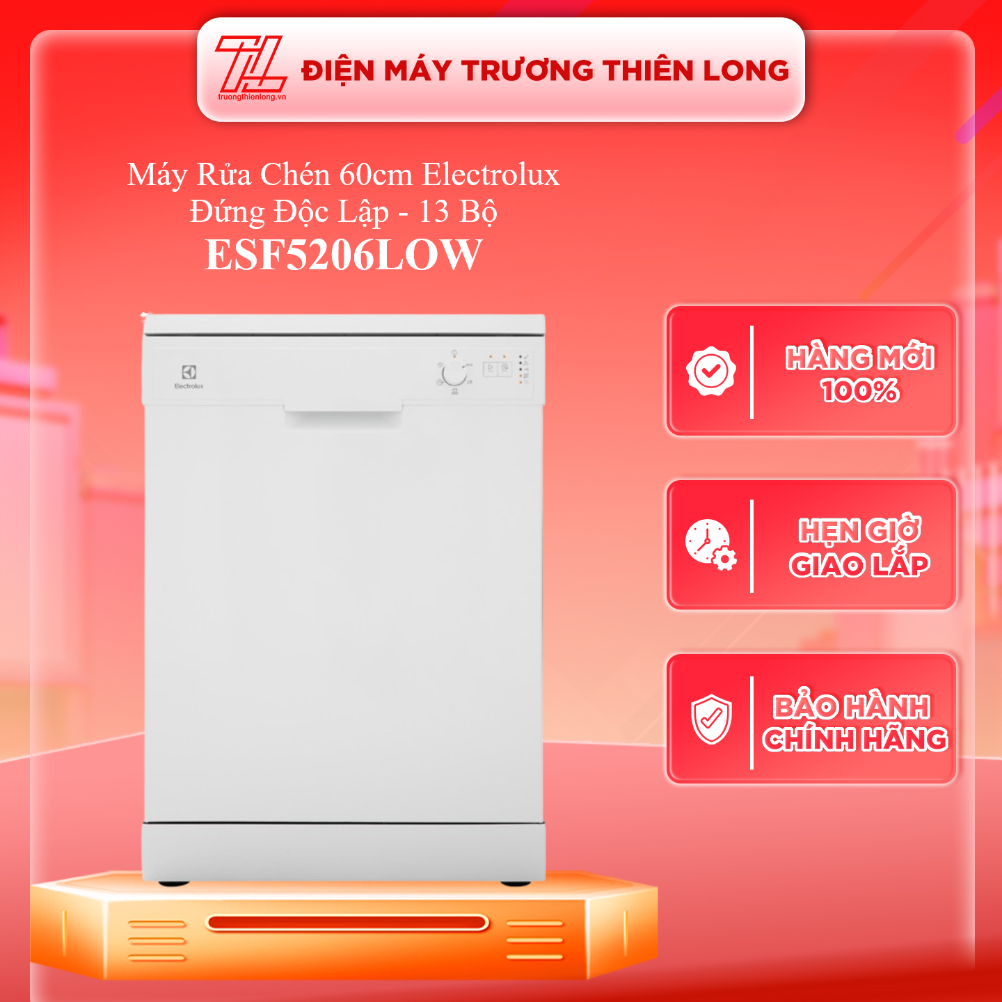 Máy Rửa Chén Electrolux ESF5206LOW - Hàng Chính Hãng