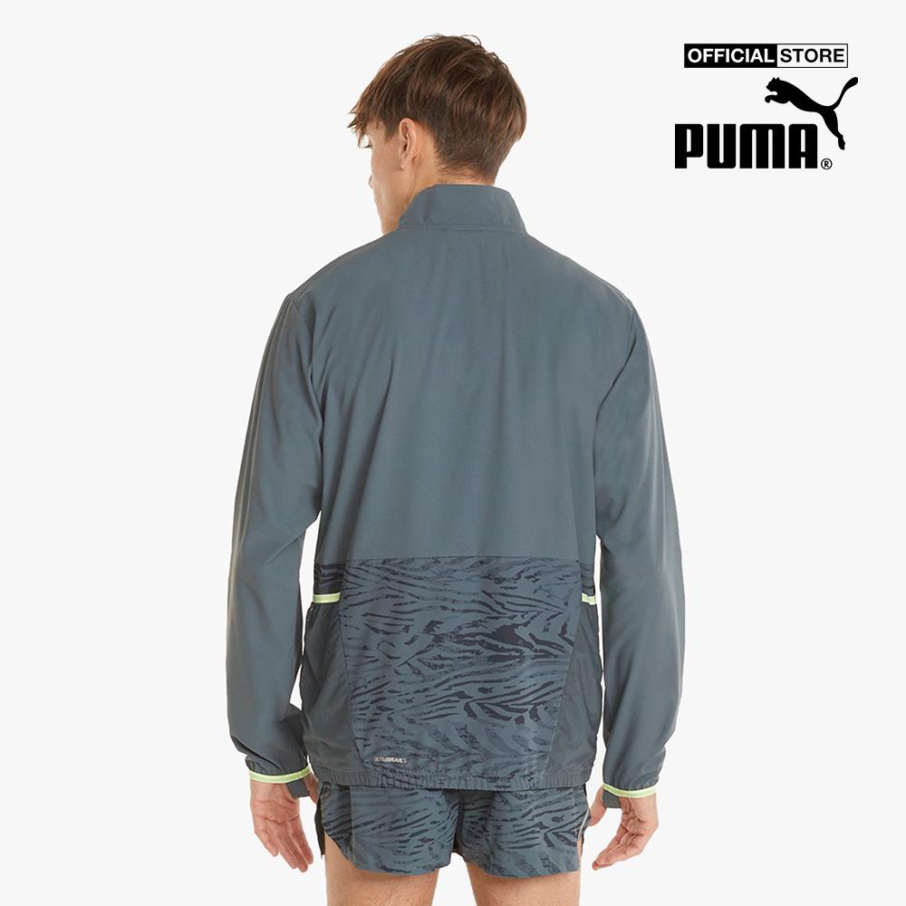 PUMA - Áo khoác thể thao nam cổ cao Ultraweave S FSTR Running 521397-42