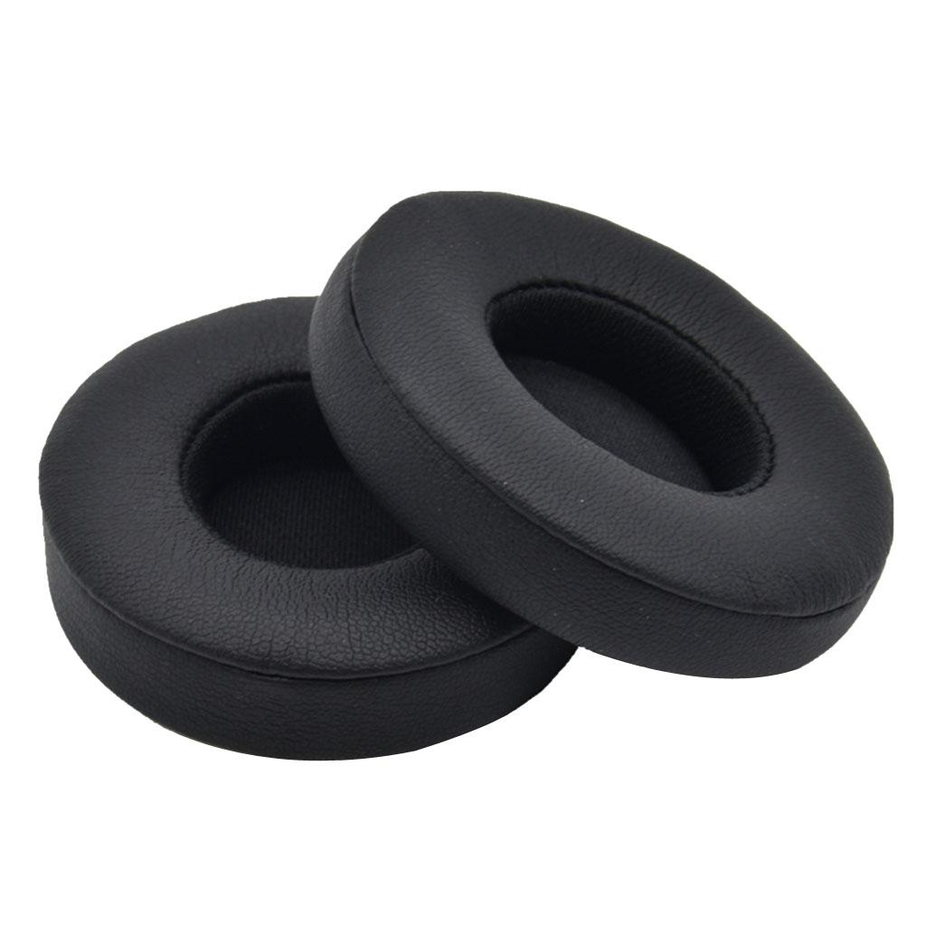 Headphones Ear Pads Cushions Covers Replacement for 2 Black