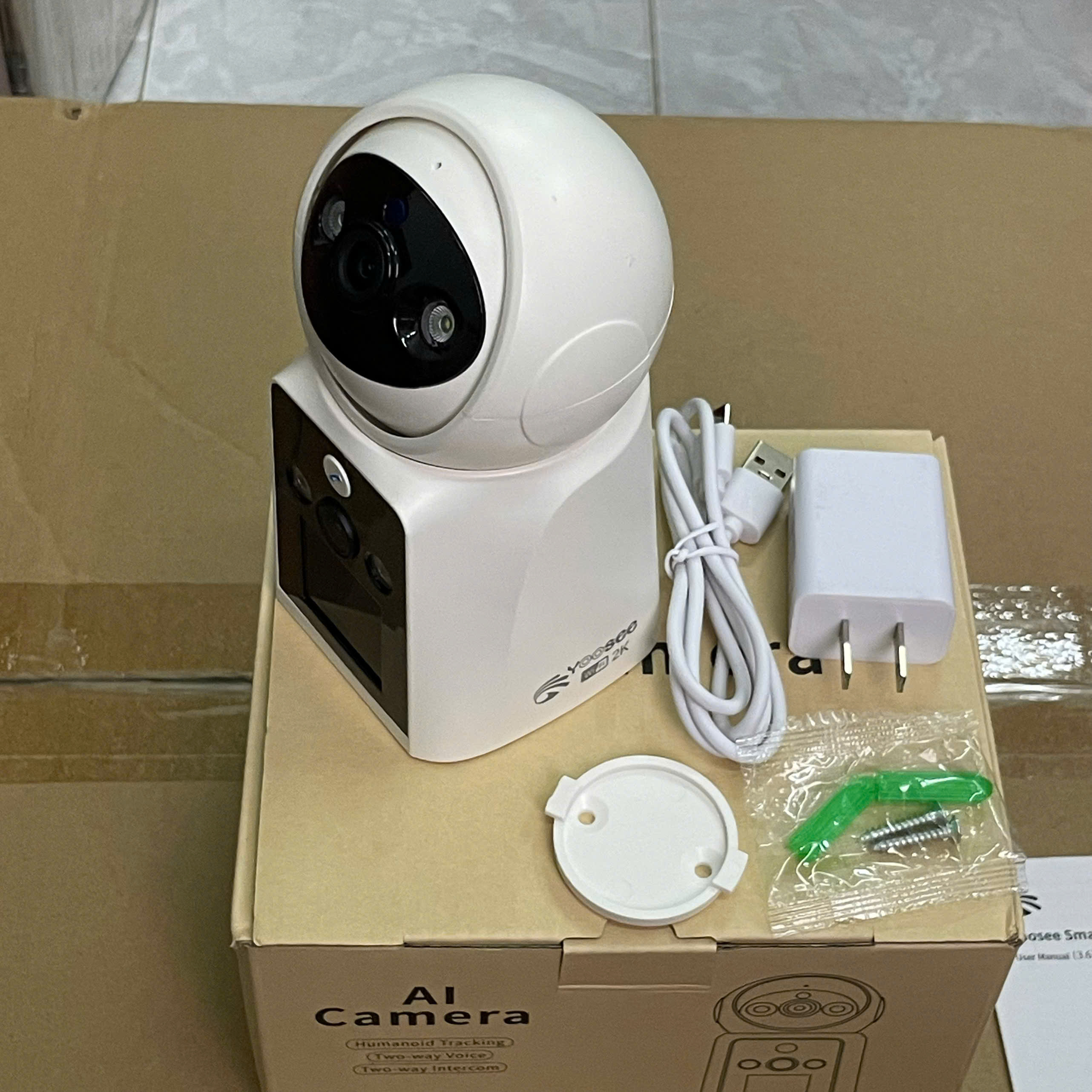 Camera WiFi Yoosee YSP215 2 Mắt Call Video - Đàm Thoại 2 Chiều, Nghe Gọi Video Trực Tiếp - Hàng chính hãng