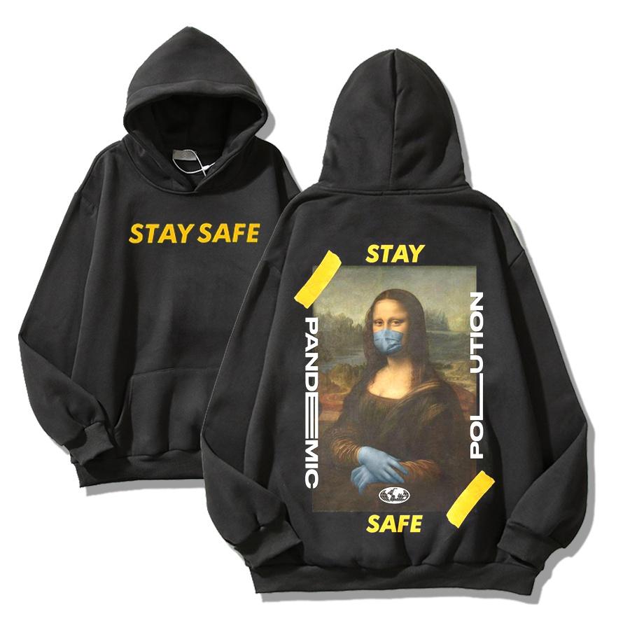ÁO HOODIE FORM RỘNG NAM NỮ STAY