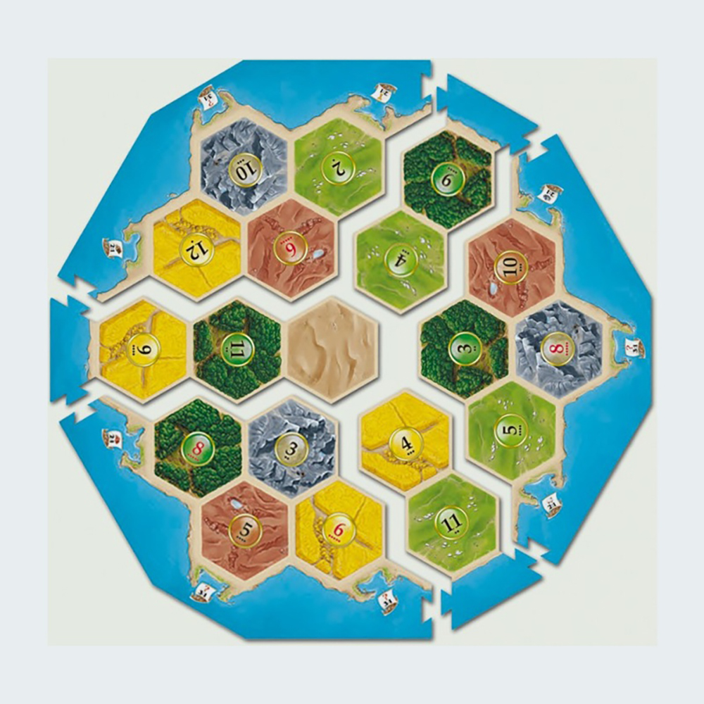 Bộ Trò Chơi Board Game Catan Family Edition Vui Nhộn Cho Gia Đình