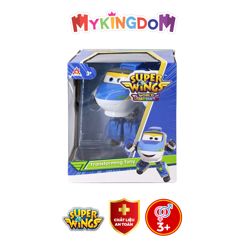 Đồ Chơi SUPERWINGS Robot Biến Hình Cỡ Lớn Tony Thần Tốc YW760236