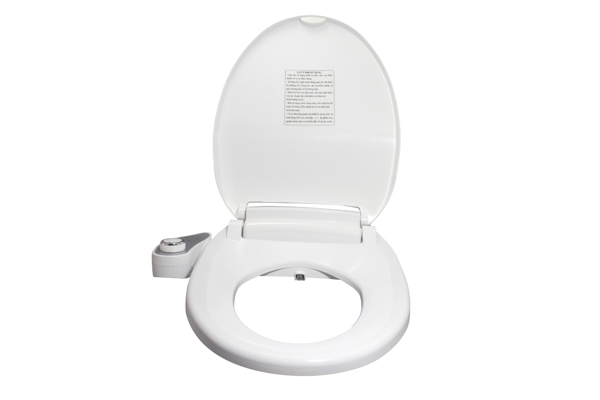 Nắp thiết bị vệ sinh 2 vòi phun HYUNDAE Bidet GDB-1800
