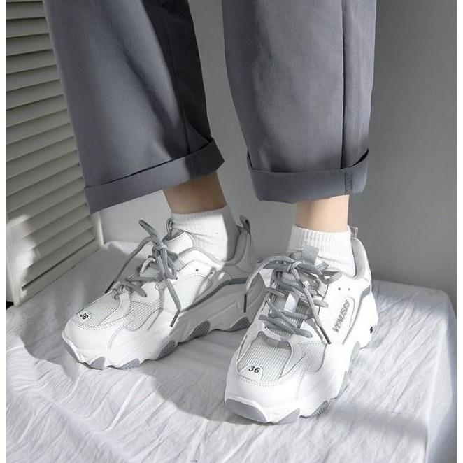 Giày sneaker thể thao nữ đế độn 5cm thời trang hàn quốc 000035