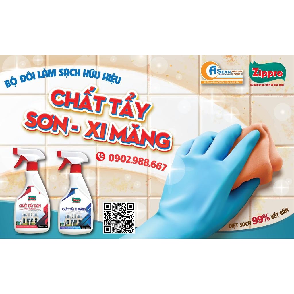 Chất tẩy sơn, tẩy xi măng loại 5lit, tẩy nhanh, sạch trên nhôm, kính, nhựa, gạch men