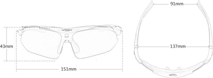 Kính Phân Cực Sport For Man - GIAO MÀU NGẪU NHIÊN