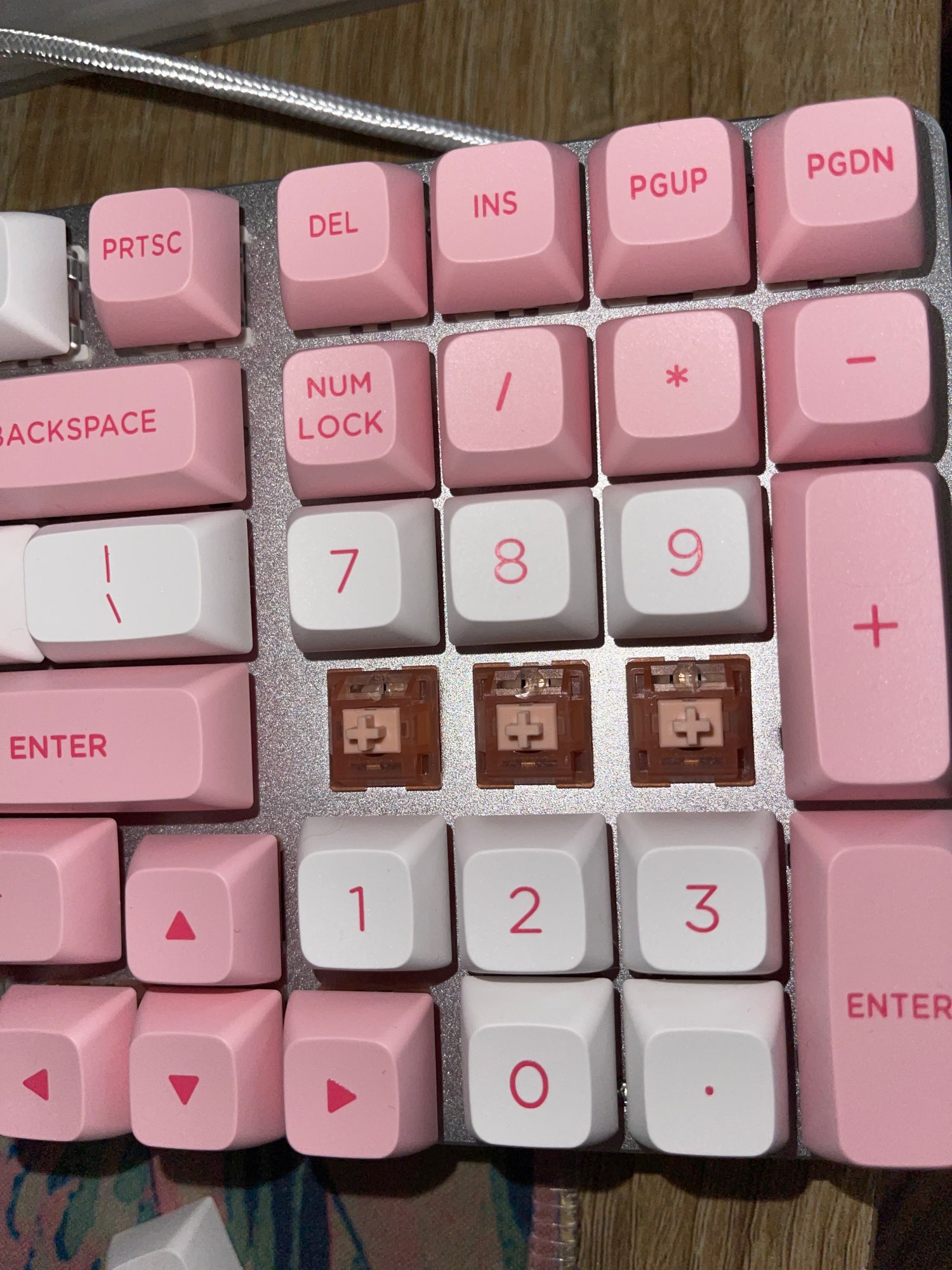 Công tắc thay thế bàn phím cơ AKKO CS Switch (Crys tal/Haze Pink)_Mới, hàng chính hãng