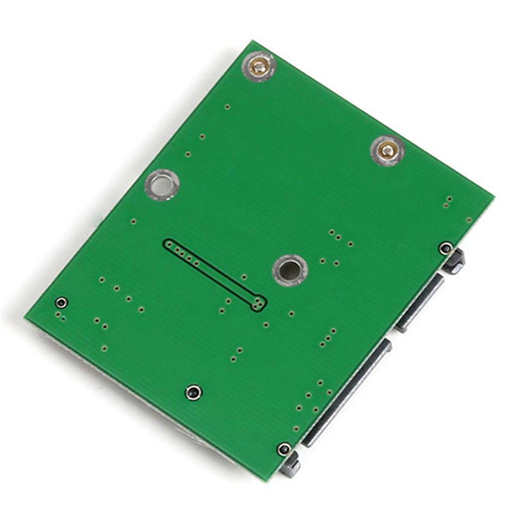 Mini Pcie mSATA SSD to 2.5'' SATA 6Gbps Adapter Converter Card 30x50mm