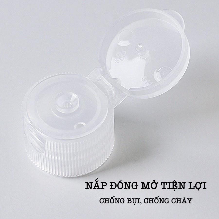 Hình ảnh Túi Chiết Mỹ Phẩm Dầu Gội Sữa Tắm Đi Du Lịch - Dung Tích 30ml, 50ml, 100ml