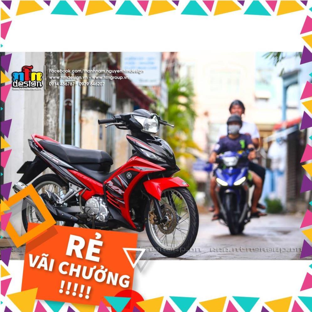 Tem Rời Exciter 135 Mẫu MX Đỏ Đen