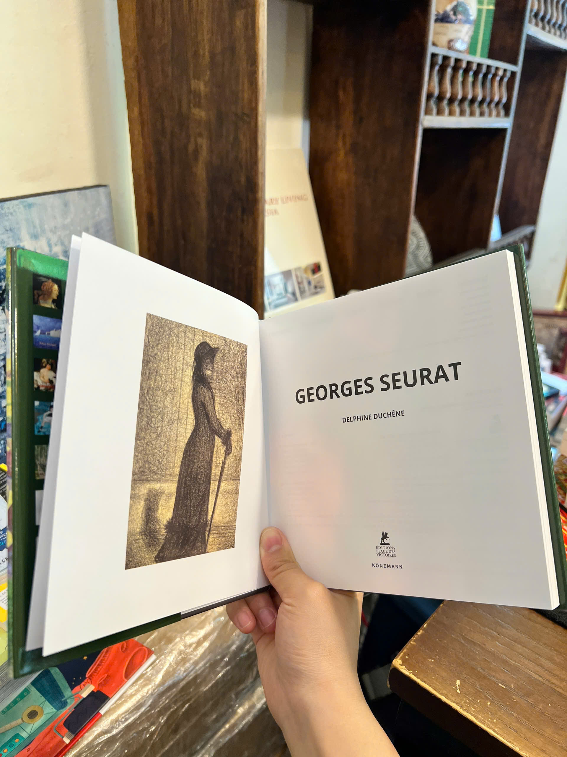Sách - Seurat by Delphine Duchêne | Art & Design / Ngoại văn Bìa cứng / Nhập khẩu UK / Nghệ thuật