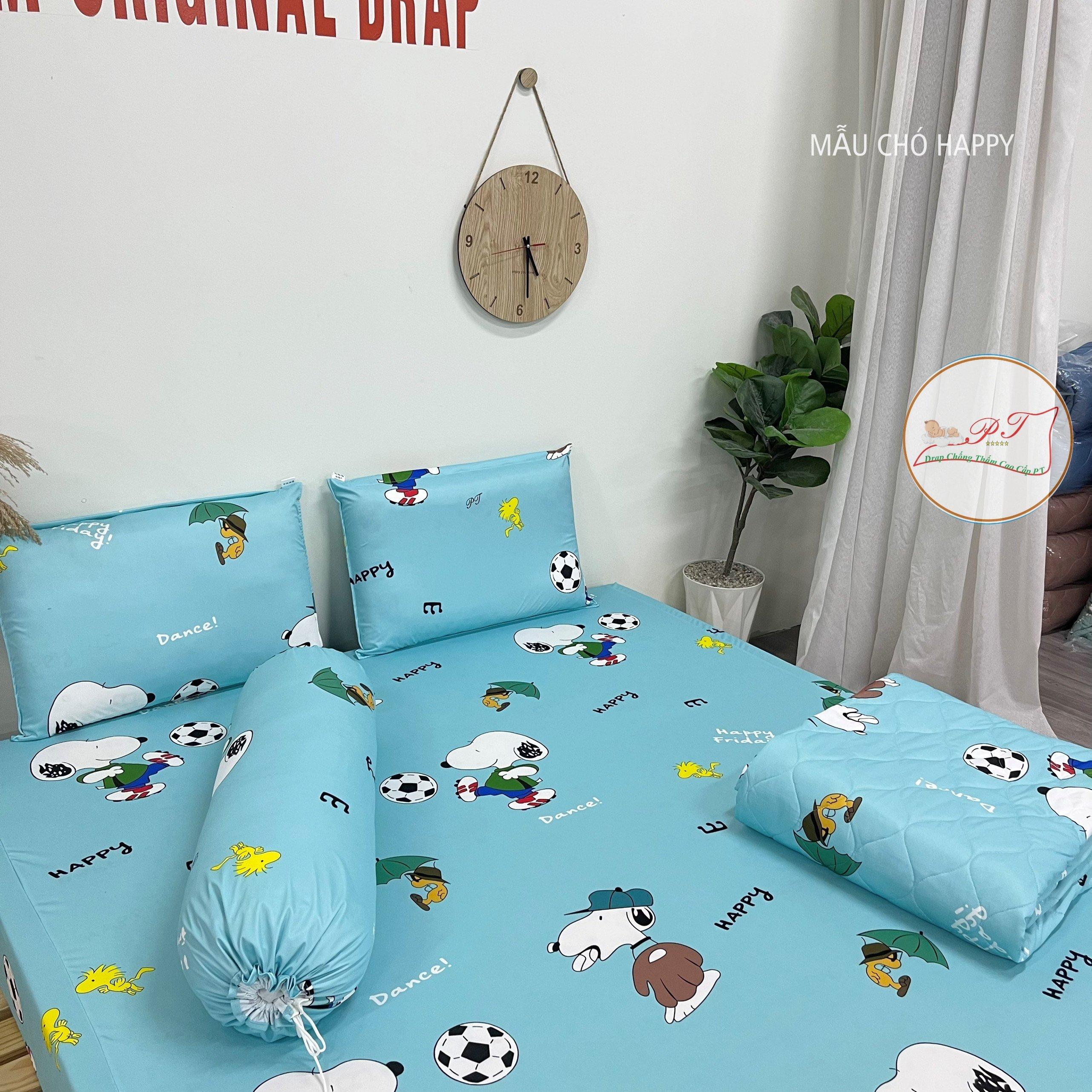 Ga Chống Thấm PT Họa Tiết Chó Happy