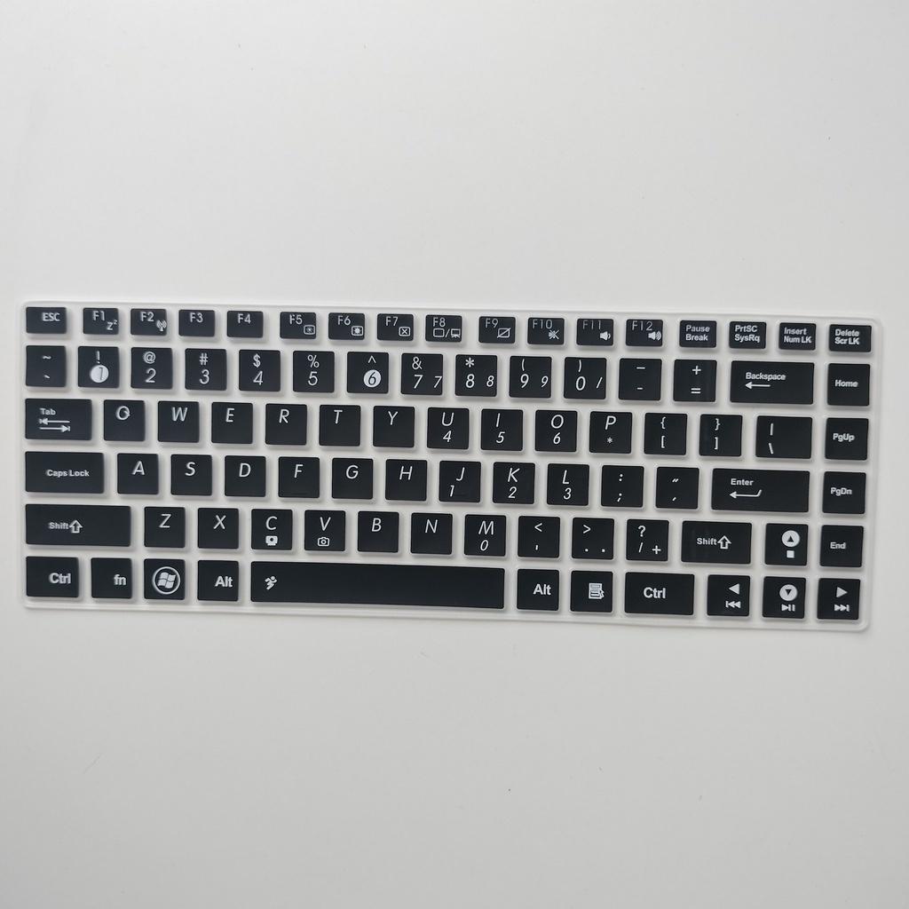 Ốp silicon phủ bàn phím dành cho laptop ASUS A456U