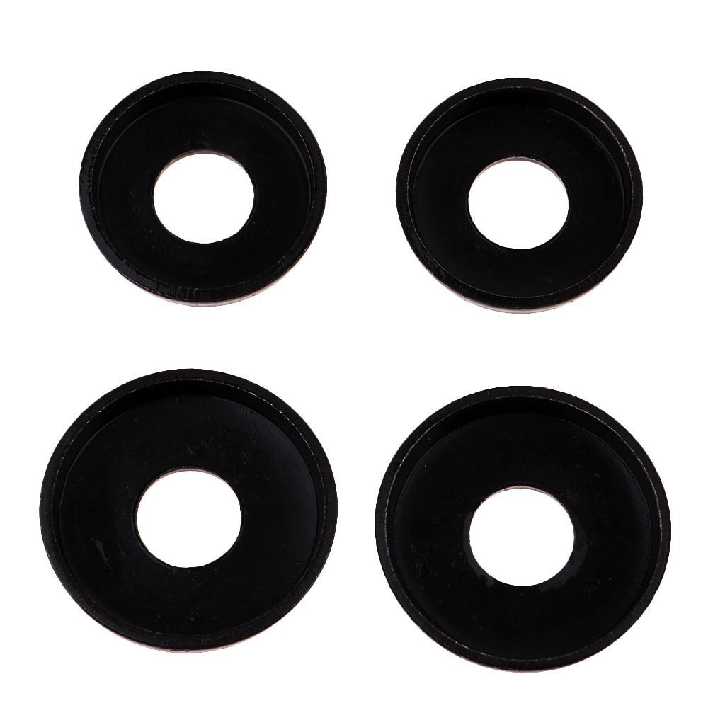 2 Pair Longboard Skateboard Truck Cups for 2 Trucks