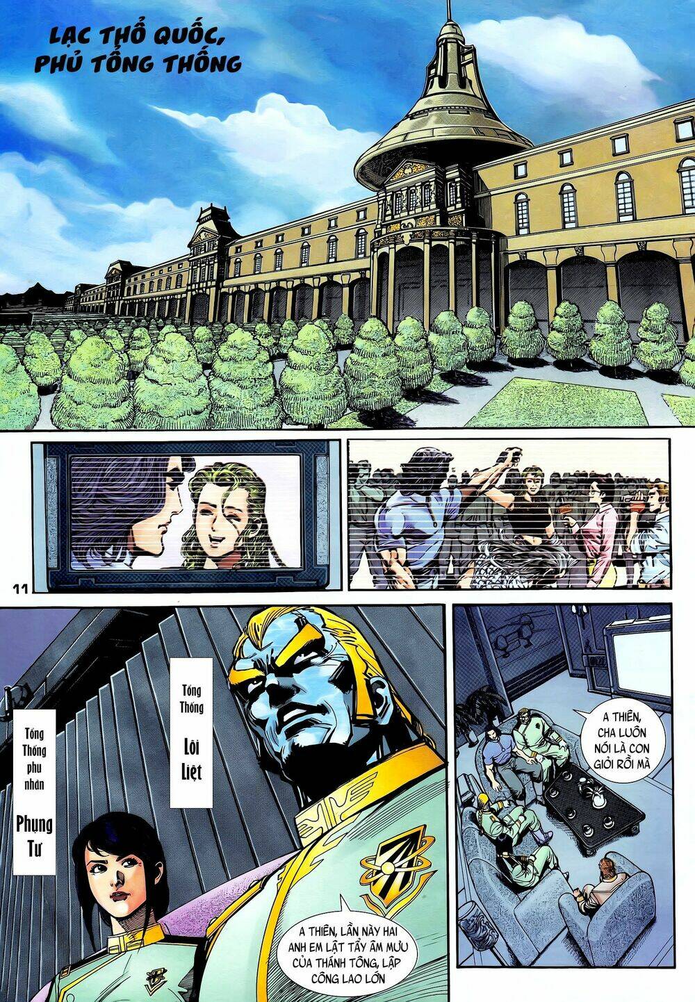 long hổ 5 thế chapter 205 11