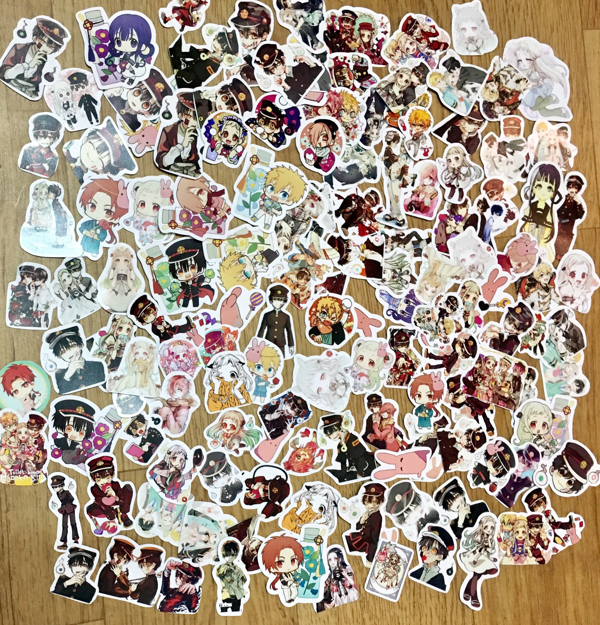 Ảnh sticker Jibaku Shounen Hanako-kun  - combo 100 cái