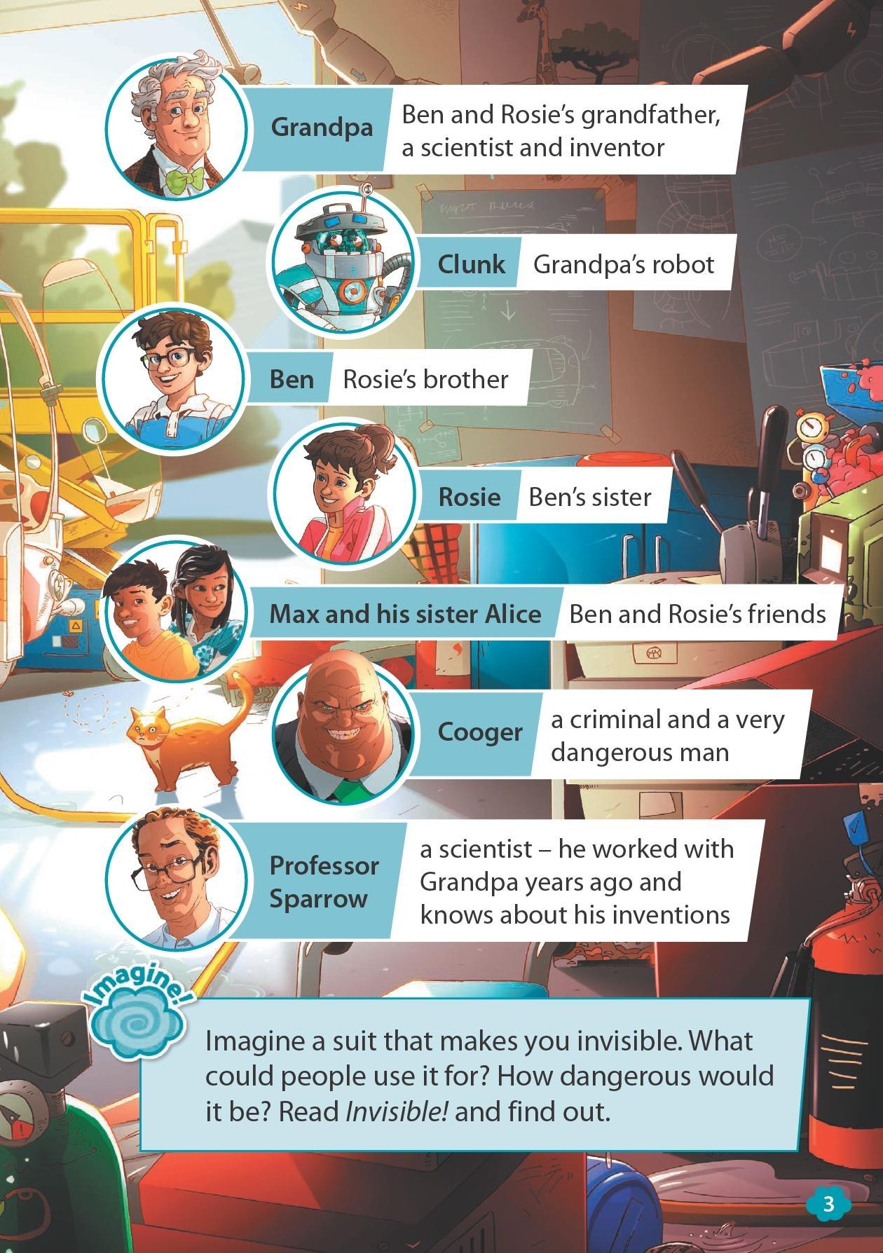 Sách ngoại văn: Oxford Read & Imagine: Level 6: Invisible