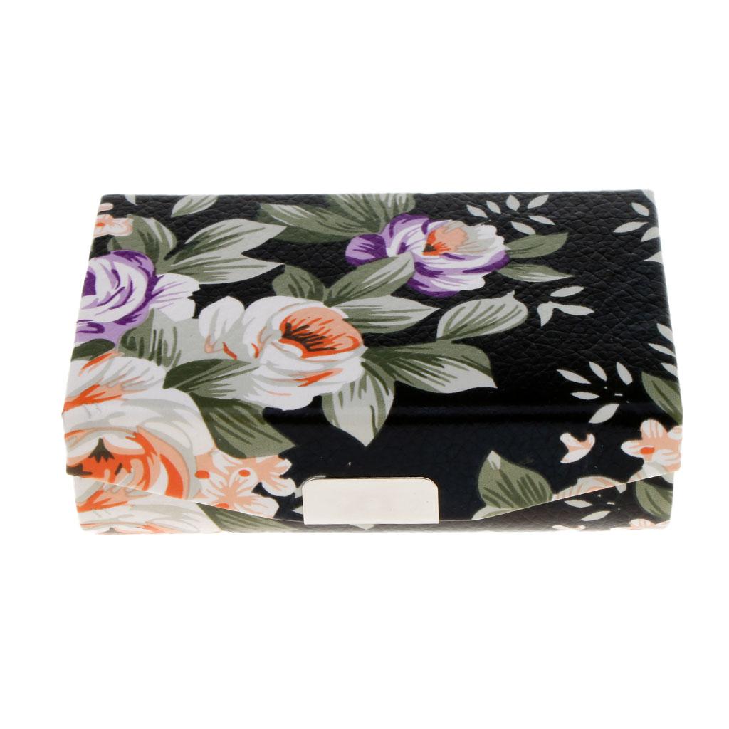 Da Son Môi Lip Gloss Case Hộp Lưu Trữ Hộp Trang điểm Với Gương