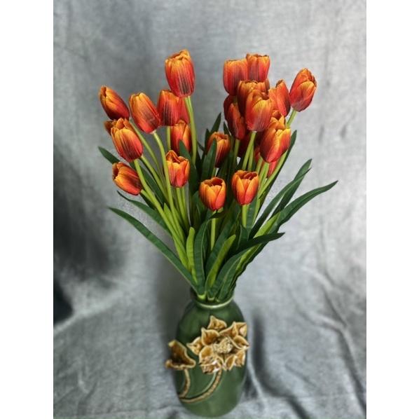 Cành hoa tulip 3 bông đủ màu